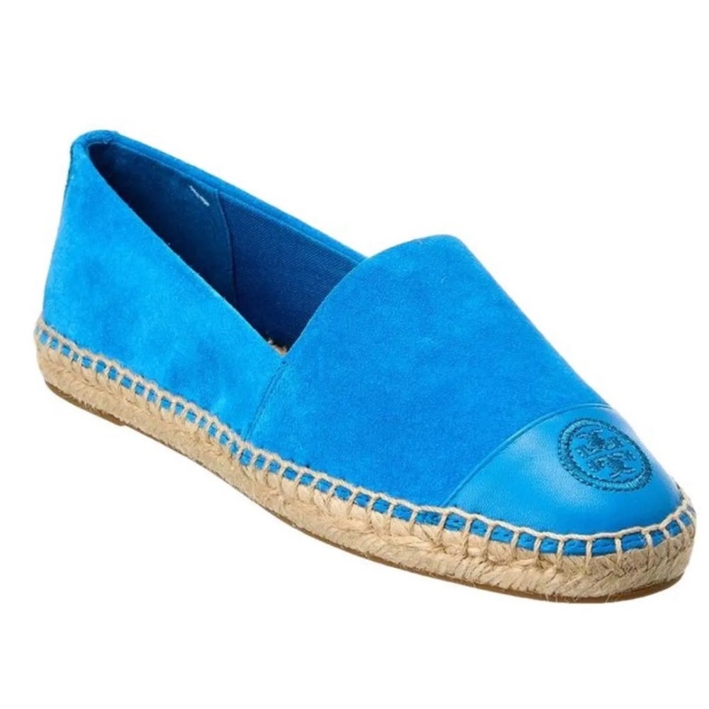 Tory Burch Gentian Blue Espadrille Flats 5.5